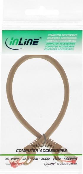 Actual product image InLine Patch cable (S/FTP, CAT6, 0.25 m)