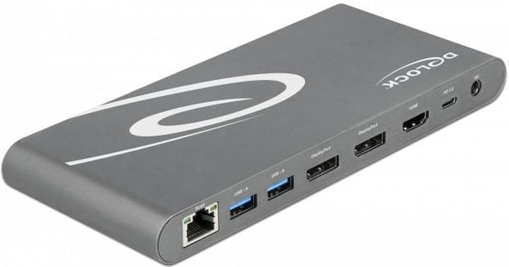 Immagine prodotto Delock Docking station USB-C - USB/SD/LAN/HDMI/DP (USB-C, 3 Porti)