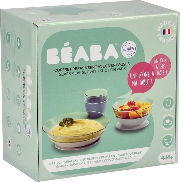 Actual product image Beaba Glass tableware set