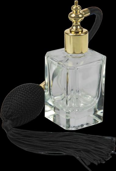Actual product image Flacon, square, with ball pump, for 50 ml (50 ml)