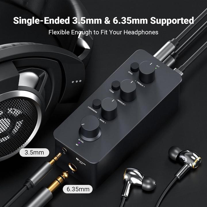 Image du produit Fosi Audio SK01 Kopfhörerverstärker und Preamp
