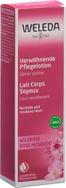 Image du produit Weleda Lotion de soin apaisante à la rose sauvage (Crème pour le corps, 200 ml)