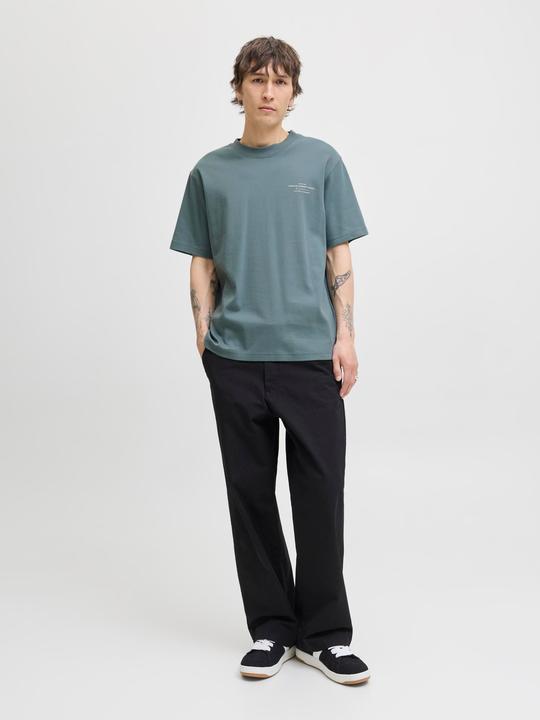 Actual product image Jack & Jones Jprblachad Branding Ss Crew Neck Tee Sn (M)