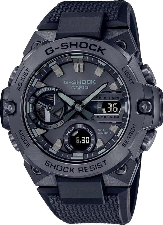 G-Shock GST-B400BB-1AER (Taucheruhr, Lünette drehbar links, Funkuhr, Gangreserveanzeige, 50 mm)