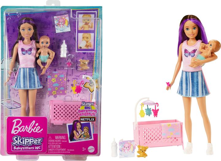 Immagine prodotto Barbie Skipper® Babysitters Inc™ Dolls and Playset