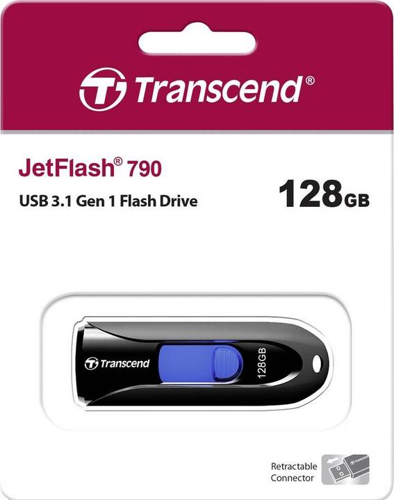 Produktbild Transcend JetFlash 790 (128 GB, USB-A)