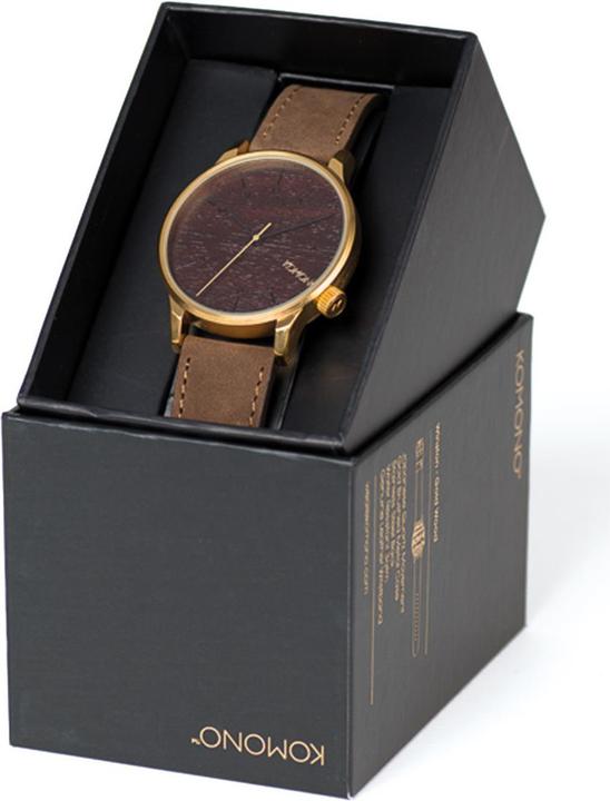 Immagine prodotto Komono Il legno d'oro Winston (Orologio da polso analogico, 41 mm)