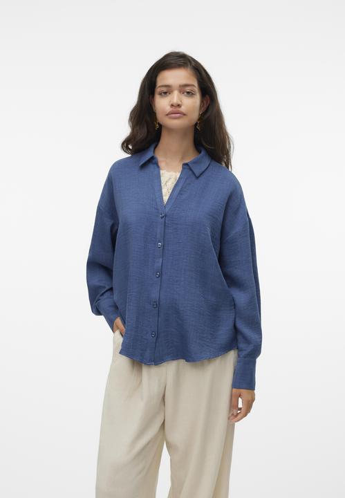 Produktbild Vero Moda Vmmelaney Queeny Ls Shirt Wvn Noos (XXL)