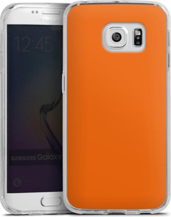 Produktbild DeinDesign Silikon Hülle für Samsung Galaxy S6 Edge Handyhülle Case Smartphone Schutzhülle Farbe einfarbig (Samsung Galaxy S6 Edge)