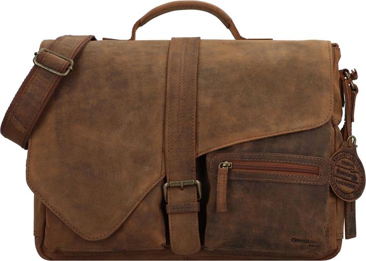 Greenland Nature Montenegro Aktentasche Leder 37 cm