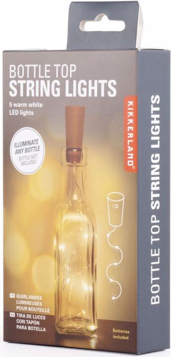 Actual product image Kikkerland Bottle String Lights (0.07 m)
