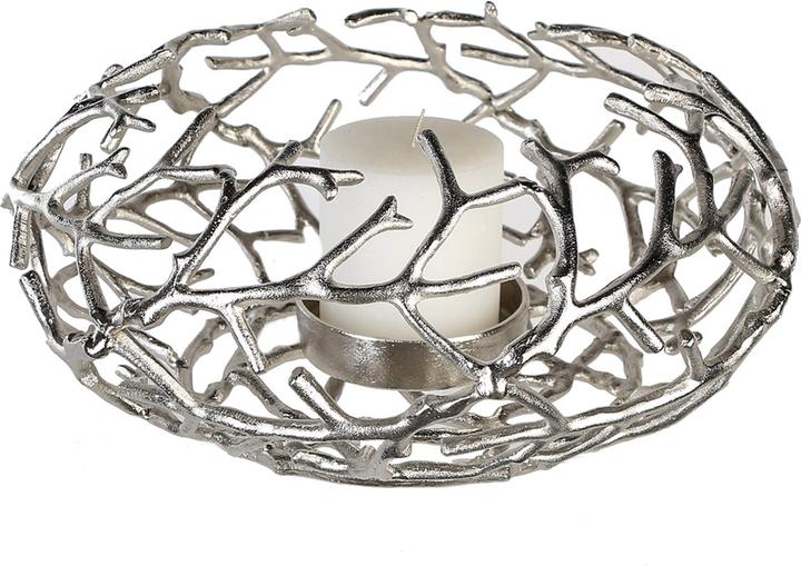 Image du produit Casablanca by Gilde Twigs argent antique H : 20 cm