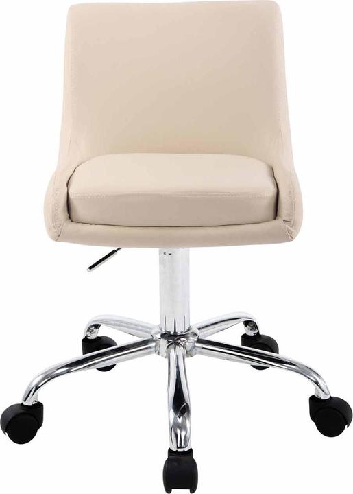 Actual product image Swisshandel24 Work stool Club imitation leather, cream
