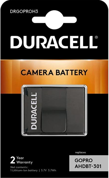 Image du produit Duracell Drgoproh3 (Batterie de l'appareil photo)
