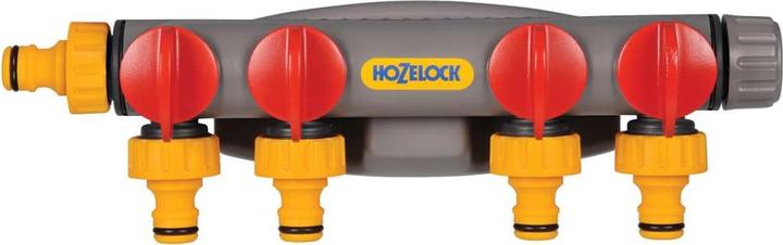 Produktbild Hozelock 4-Wege-Hahnanschluss (Hahnanschluss, 12.50 mm)