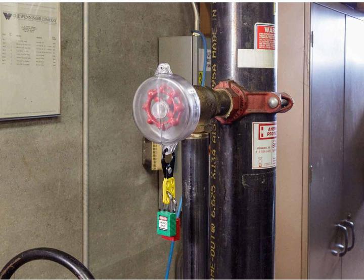 Produktbild Brady Gate Valve Lockouts - Transparent