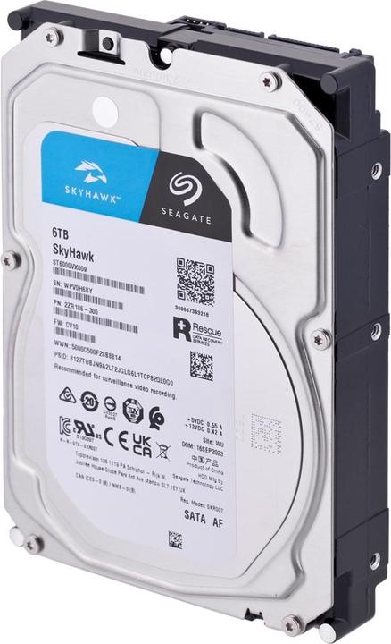 Image du produit Seagate SkyHawk (6 To, 3.5", CMR)
