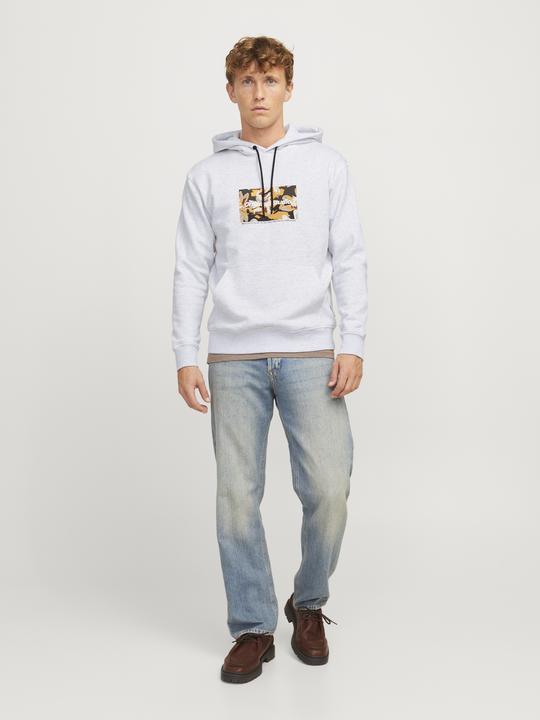 Actual product image Jack & Jones Jorvesterbro Newton Boxfront Sweat Bf Ln (S)