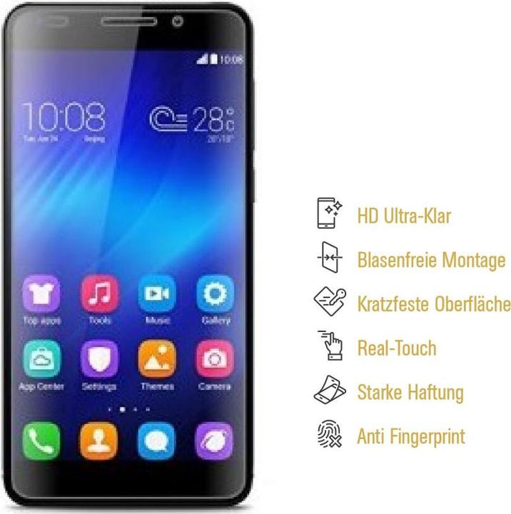 Produktbild Protectorking 2x Panzerfolie Anti-Shock HD Klar (2 Stück, Honor 6)