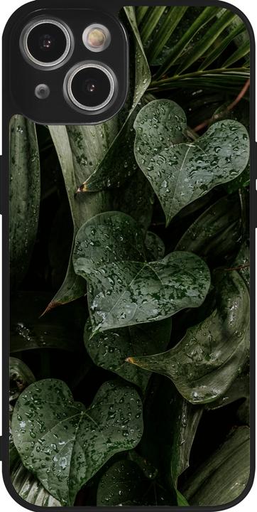Actual product image PhoneLook Coque Silicone rigide noir Spring 23 fresh plants (Apple iPhone 14)