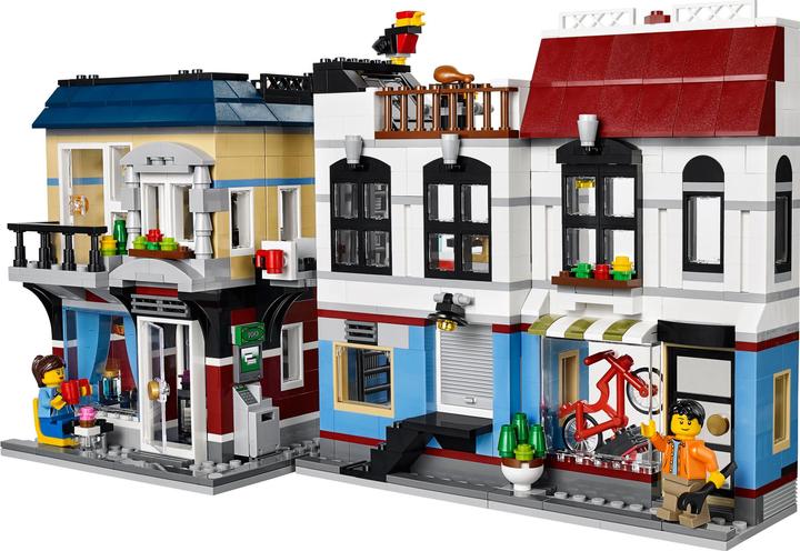 Produktbild LEGO Creator End-Of-Live Set Fahrradladen & Café - 31026 NEU! Teile 1023x (31026)