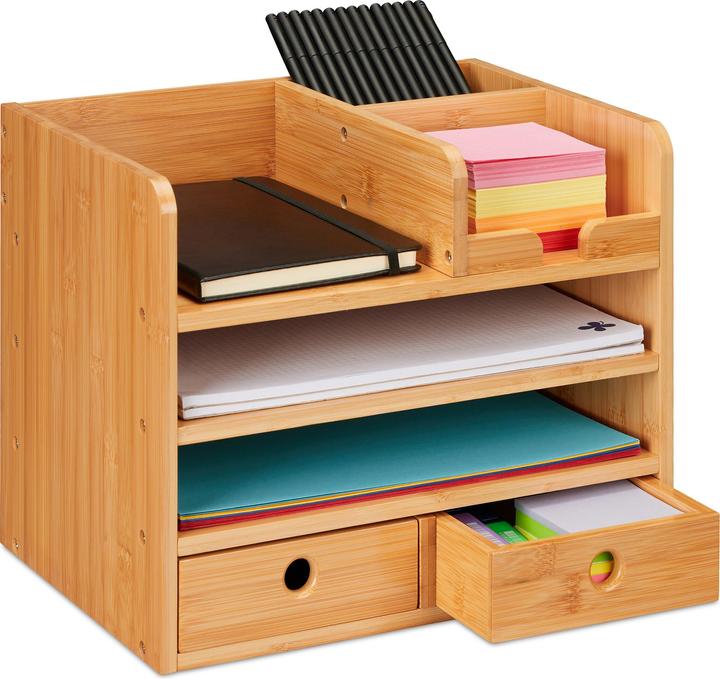 Relaxdays Organisateur de bureau