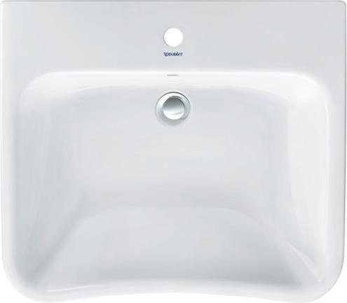 Actual product image Duravit Washbasin DuraStyle Vital 65 cm white 2329650000 (570 mm, 650 mm)