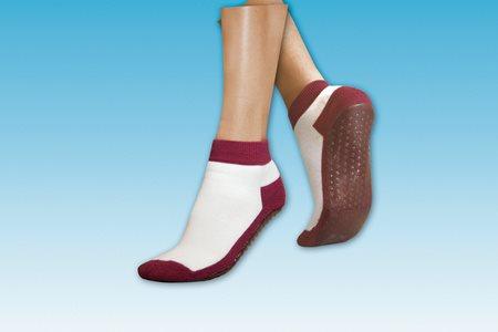 Suprima Anti-Rutsch-Socken bordeaux (35 - 38)