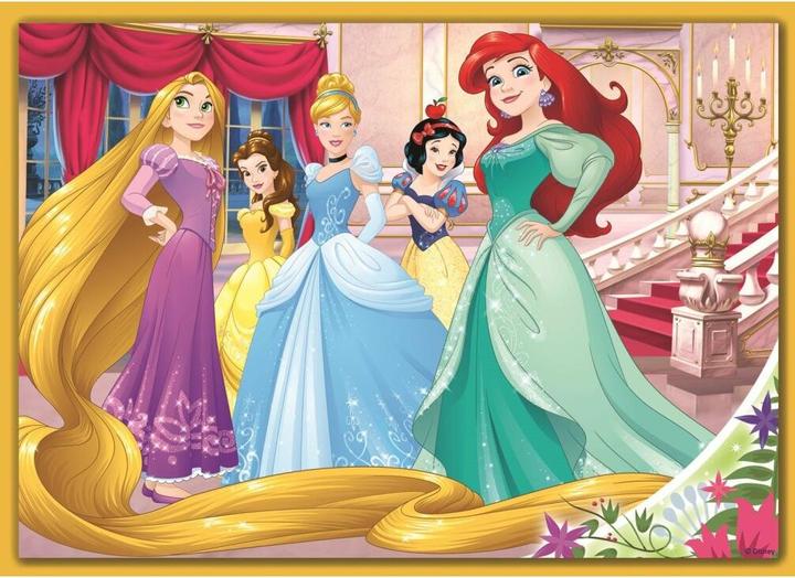 Productafbeelding Trefl 4 in 1 puzzel - Prinsessen (54 onderdelen)