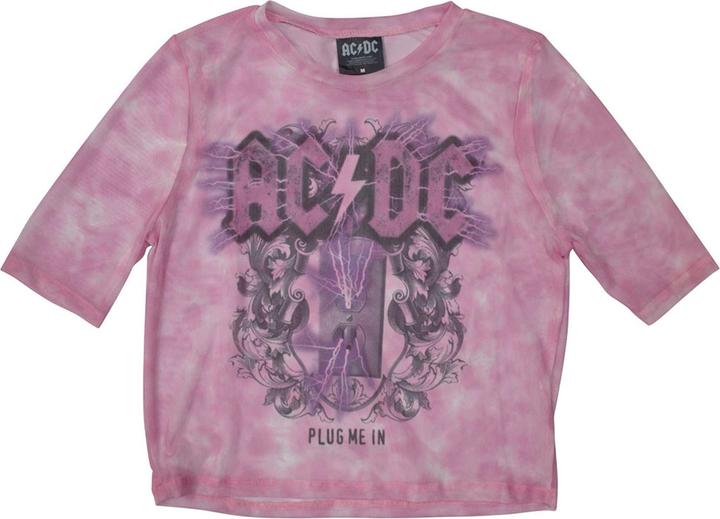 AC/DC Plug Me In Kurzes Top Langärmlig