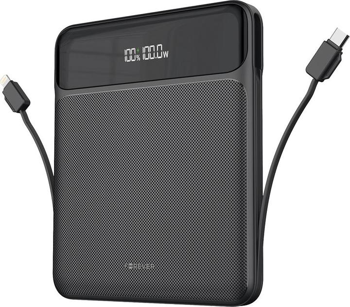 Produktbild Forever Powerbank für Laptop TB-200 100W 20000 mAh schwarz (5000 mAh, 100 W)
