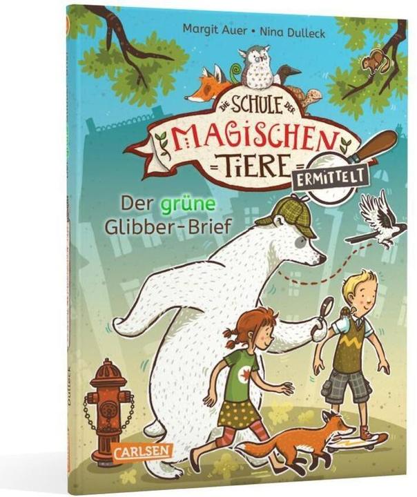 Produktbild Die Schule der magischen Tiere ermittelt 1: Der grüne Glibber-Brief (Zum Lesenlernen) (Deutsch, Margit Auer, Nina Dulleck, 2020)