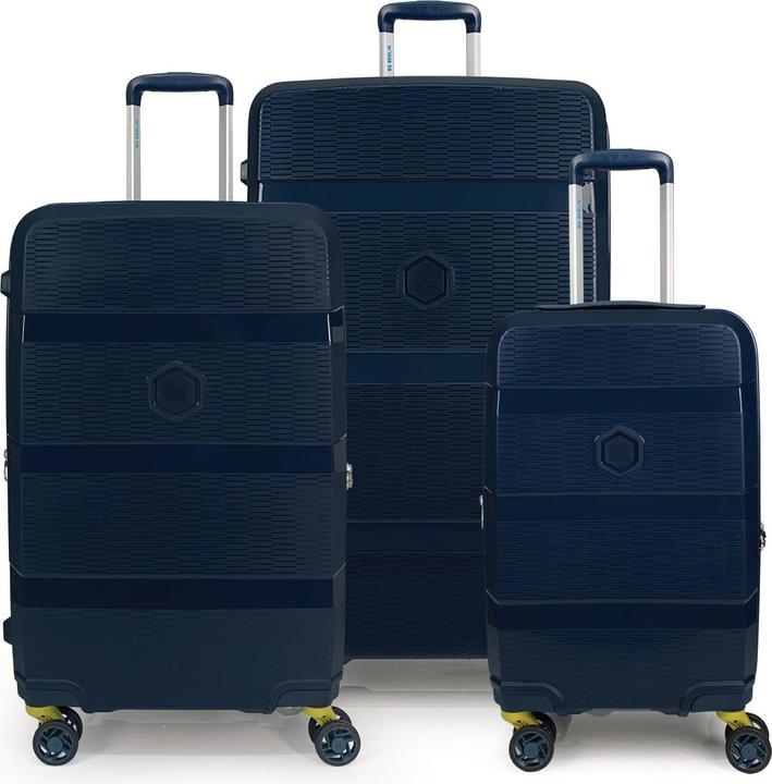 BG Berlin Zip2 Luggage - 3er Kofferset (35 l, Handgepäck (bis 50l))