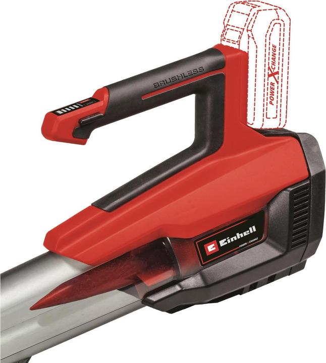 Immagine prodotto Einhell GP-LB 18/200 Li E-Solo PowerX-Change (Batteria ricaricabile, Soffiafoglie)