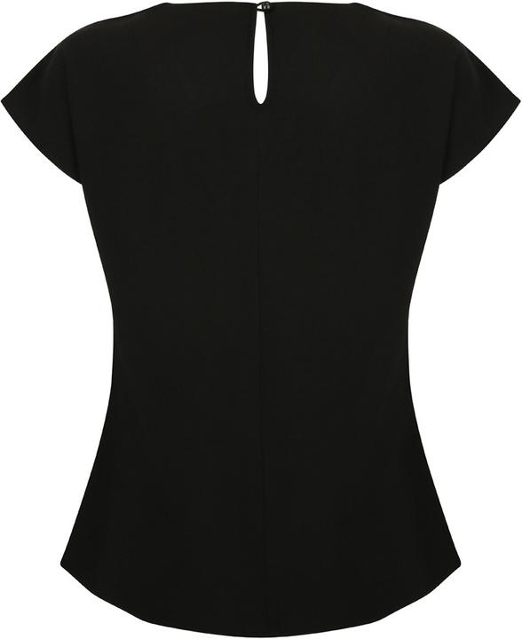 Immagine prodotto Henbury Top con design a pieghe davanti a maniche corte (XXL)