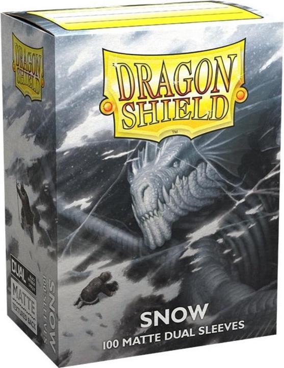 Produktbild Arcane Tinman ART15105 - Kunstvolle Kartenschutzhüllen, japanischer Grösse: Matt Dual - Snow (60 Stk)
