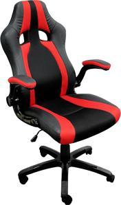 Actual product image Land Triton R9 PC gaming chair Upholstered seat Black, Red