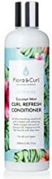 Actual product image Flora & Curl Coconut Mint Curl Refresh Conditioner (300 ml)