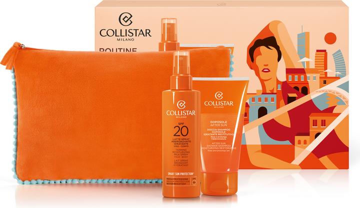 Actual product image Collistar Sun Kit Tanning Moisturiser 2024 (Suntan cream, SPF 20, 200 ml)