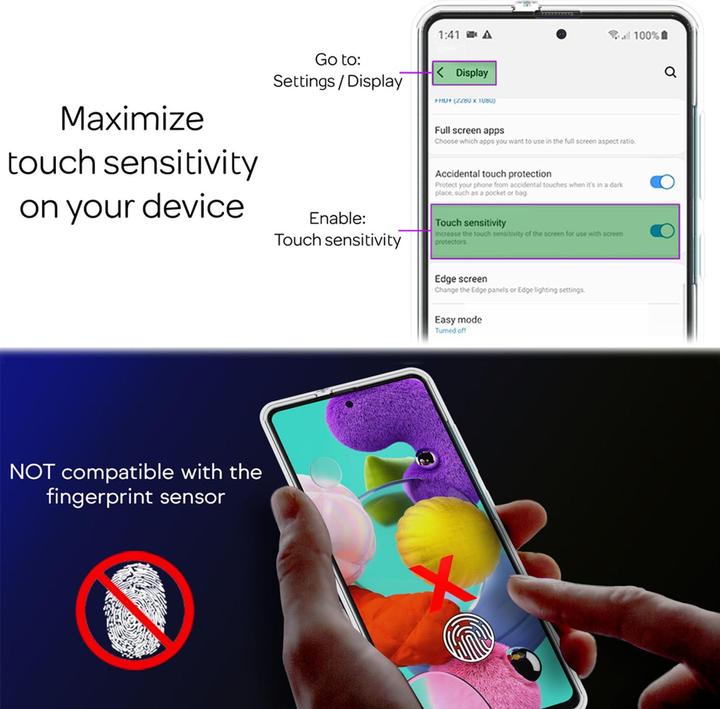 Produktbild Nalia 360° Handyhülle (Samsung Galaxy A51)