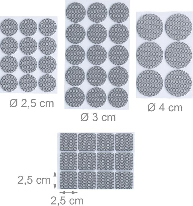 Actual product image Relaxdays Anti-slip pads (189 Piece)