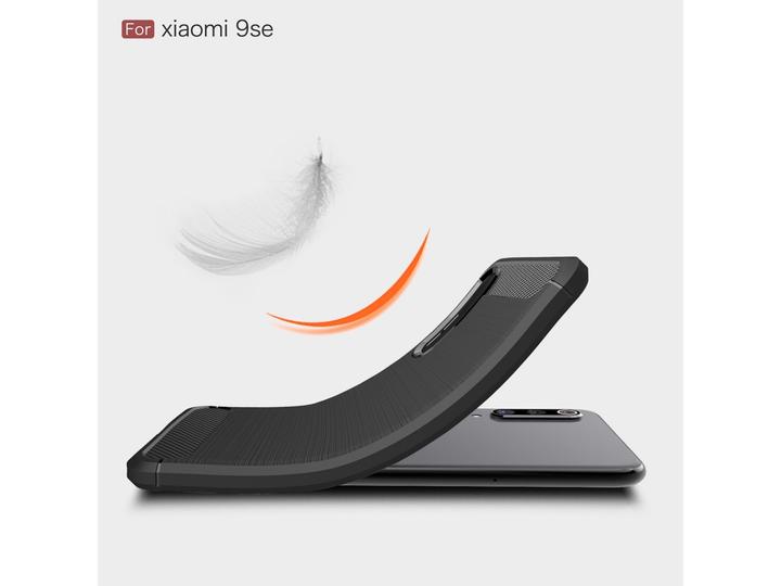 Image du produit Screenguard Xiaomi Mi 9 SE Housse Carbon Brushed Soft TPU (Mi 9 SE)