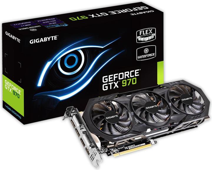 Produktbild Gigabyte GTX 970 Windforce 3X (4 GB)
