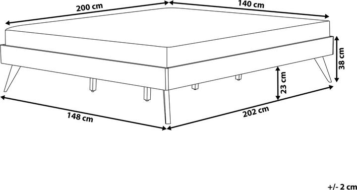 Actual product image Beliani Berric (140 x 200)