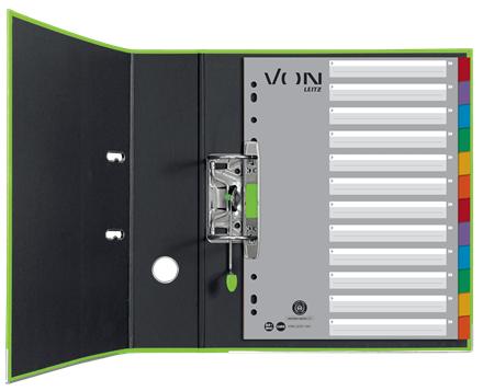 Actual product image Leitz Register 12 tabs, A4, 1-12