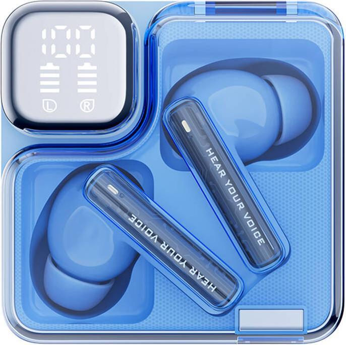 Actual product image QCY TWS MeloBuds Neo T31 Headphones (blue) (Wireless)