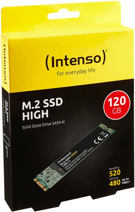 Image du produit Intenso Haute performance (120 Go, M.2 2280)