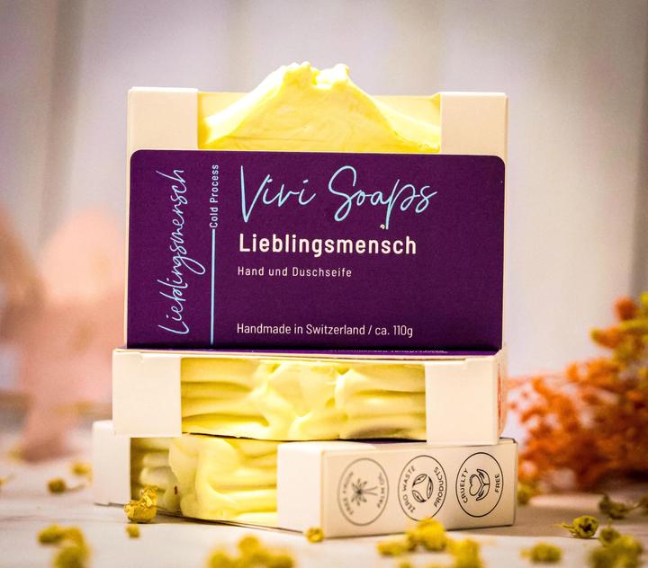 Actual product image Vivi Soaps Lieblingsmensch Seife (Hard soap)