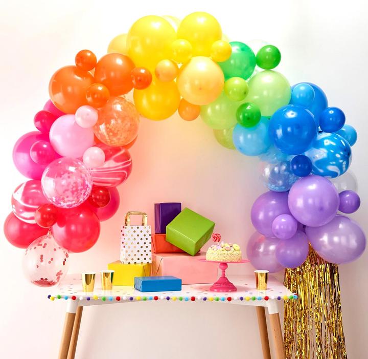 Produktbild Ginger Ray Bogen aus Luftballons Regenbogen (70 x)