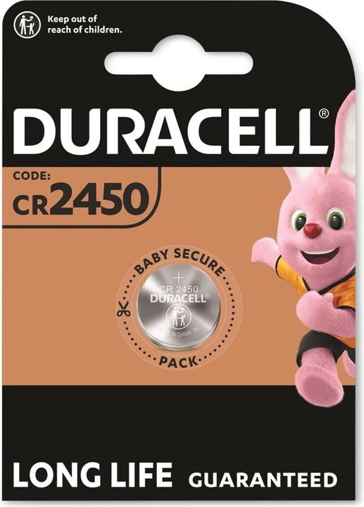 Produktbild Duracell Electronics 2450 (1 Stk., CR2450, 485 mAh)